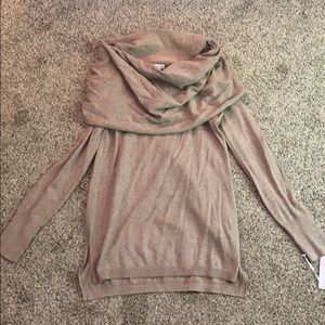 off the shoulder sweater